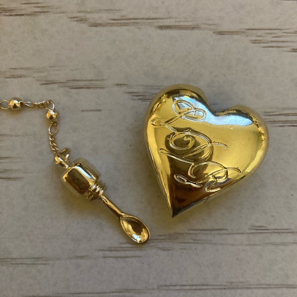 Lana del Rey Concert Merch Necklace/Rosary Locket with Spoon